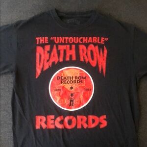 Death Row Records Black T-Shirt
